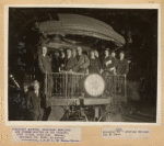 Samuel Gompers at the train to El Paso, 1924