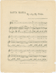 Santa Maria, my joy, my pride
