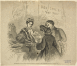 "The metropolitan sanitary fair."--Mrs. McClellan's table in the department of arms and trophies--sale of Frank Leslie's sketches