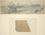 The Naval Brigade under command of Lt. Crosby. . ., Hampton Creek, night of 8th June