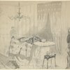 The remains of Col. Vosburg at headquarters Navy Yard, lying in state. Washington, D.C., May 20, 1861.