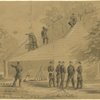 Gen. McClellan reconnoitring at Mechanicsville