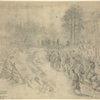 Army of the Potomac marching through the "wilderness" near Chancellorsville May 2, 1863