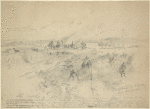 The battle of Sharpsburg from Mumma's farm. July 3, 1863