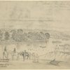 Retreat of Gen. Lee's army, July 13th, 1863, crossing the Potomac above Williamsport, Md.