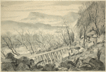 Viaduct on Chattanooga R. Road between Shellmound Station and White Side. 1863