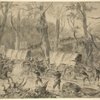 Attack of federal supply train by rebel cavalry on its way to Chattanooga, Oct. 3, 1862