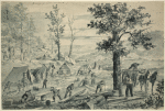 Preparation for Winter. Army of Cumberland going into Winter Quarters, Dec. 1863