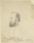 Stonewall Jackson, sketch from life