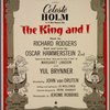 Window card for The King and I featuring Celeste Holm (Anna Leonowens)