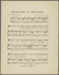Moonlight on the river