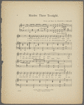 Murder there to-night [There'll be murder there to-night]