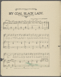 My coal black lady