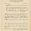 A typical tune of Zanzibar