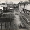 View of railroad station. Edwards, Mississippi