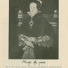 Abb. 12. Maria Tudor, Königin von England. [Mary Tudor, queen of England.]