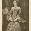 Bildnis der prinzessin Elizabeth von England. [Portrait of Princess Elizabeth of England.]