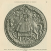 Abb. 20. Groses Reitersiegel der Königin Elizabeth. [Large rider seal of Queen Elizabeth.]