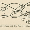 Namenszug des Sir Francis Bacon. [Signature of Sir Francis Bacon.]