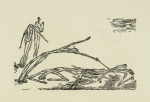 Headpiece to chapter IX: What happened to Cunegund, Candide, the Grand Inquisitor, and the Jew