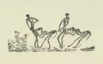 Headpiece to chapter XVI: What happened to our two travelers with two girls, two monkeys, and the savages, called Oreillons