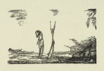 Headpiece to chapter V: A tempest, a shipwreck, an earthquake; and what else befell Dr. Pangloss, Candide, and James the Anabaptist