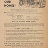 Save our homes!