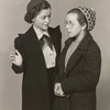 Francesca Brunning and Helen Golden (?) in a scene from Escape This Night.
