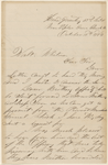 Babcock, W. E., ALS to WW. Oct. 18, 1864. 	
