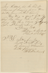 Babcock, W. E., ALS to WW. Oct. 18, 1864. 	
