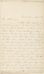 Smith, Lizzie H., on behalf of Milton S. Roberts, ALS to WW. Sep. 17, [1864]. 	
