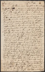 Samuel and John Galloway papers, 1739-1812.