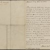 Letter from Martin Fernandez de Navarette to Washington Irving