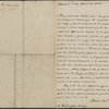Letter from Martin Fernandez de Navarette to Washington Irving