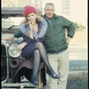 Louise Janik with unidentified man.