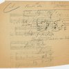 Notes and sketch for a graph of Ludwig van Beethoven, String Quartet, Op. 18, No. 1, F Major, 1st movement