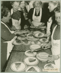 "Like mother use to make" - Women preparing pies