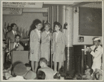 Andrew Sisters performing at at Stage Door Canteen