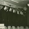 Anchorettes Aweigh singers performing at the Stage Door Canteen