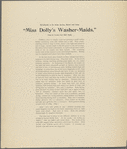 Miss Dolly's washer-maids