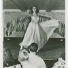 The glamorous Zorina pirouettes at the American Theatre Wing Stage Door Canteen.