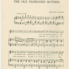 The old fashioned mother