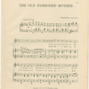 The old fashioned mother