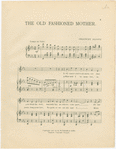 The old fashioned mother