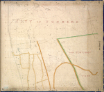 Bronx, Topographical Map Sheet 1; [Map bounded by Morris St., Livingstone Ave., Hamilton Ave., Broadway, Highland Ave., Park Hill Ave., Tibbet's Brook; Including Lawrence St., New York Boston Railroad, Mosholu Ave., Old Post Road, Riverdale, Bettners Lane]