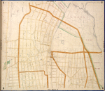 Bronx, Topographical Map Sheet 6; [Map bounded by Gambril St., Brook St., Low St., Lorilard Terrace, Bronx River, Southern Blvd., Kingsbridge, 3rd Ave., 182nd St.; Including  Washington Ave., New York and Harlem Railroad, Webster Ave., Folin St., 4th St., Jerome Ave., Buchanan PL., Hampoen St., Macombs Dam Road]