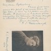 A.L.S. Frank Dellenbaugh to Harry Miller Lydenberg, Aug. 21, 1922