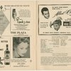 Program for the opening night (3/29/1951) of The King and I
