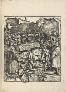 Original woodcut impressions for the Weiss Kunig