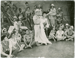 Ricardo Montalban, Lena Horne, Augustine "Augie" Rios and ensemble in the 1957 stage production Jamaica